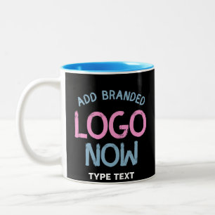 SIMPLE CONTEMPORARY CLEAN BLACK FASHIONABLE CLIENT Two-Tone COFFEE MUG