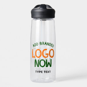 SIMPLE CONTEMPORARY CLEAN CLEAR FASHIONABLE CLIENT WATER BOTTLE