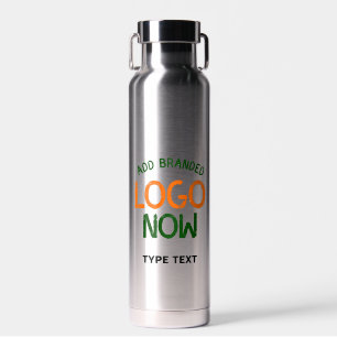 SIMPLE CONTEMPORARY CLEAN SILVERY FASHION CLIENT WATER BOTTLE
