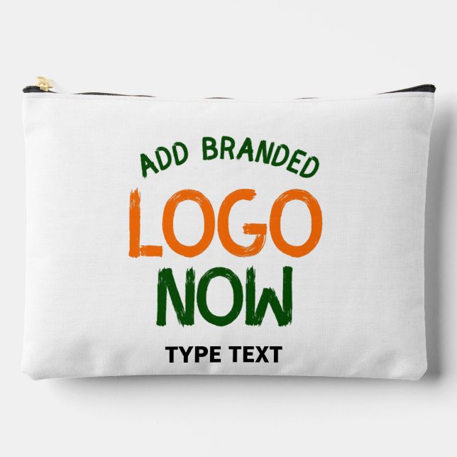 SIMPLE CONTEMPORARY CLEAN WHITE FASHIONABLE CLIENT ACCESSORY POUCH (Front)