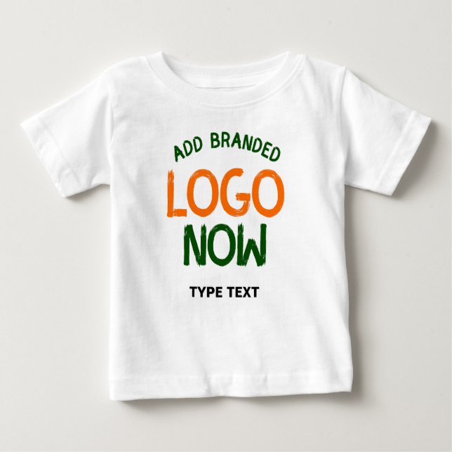 SIMPLE CONTEMPORARY CLEAN WHITE FASHIONABLE CLIENT BABY T-Shirt (Front)