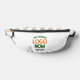 SIMPLE CONTEMPORARY CLEAN WHITE FASHIONABLE CLIENT BUM BAGS