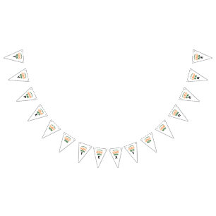 SIMPLE CONTEMPORARY CLEAN WHITE FASHIONABLE CLIENT BUNTING 