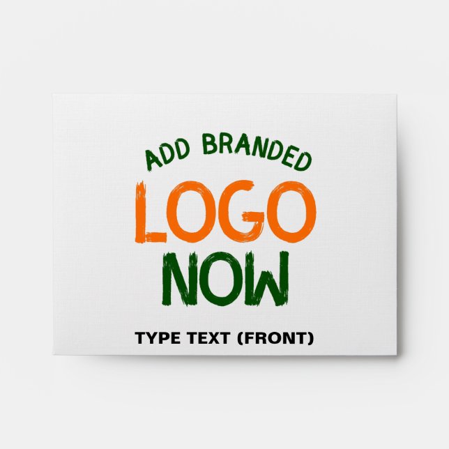 SIMPLE CONTEMPORARY CLEAN WHITE FASHIONABLE CLIENT ENVELOPE (Front)