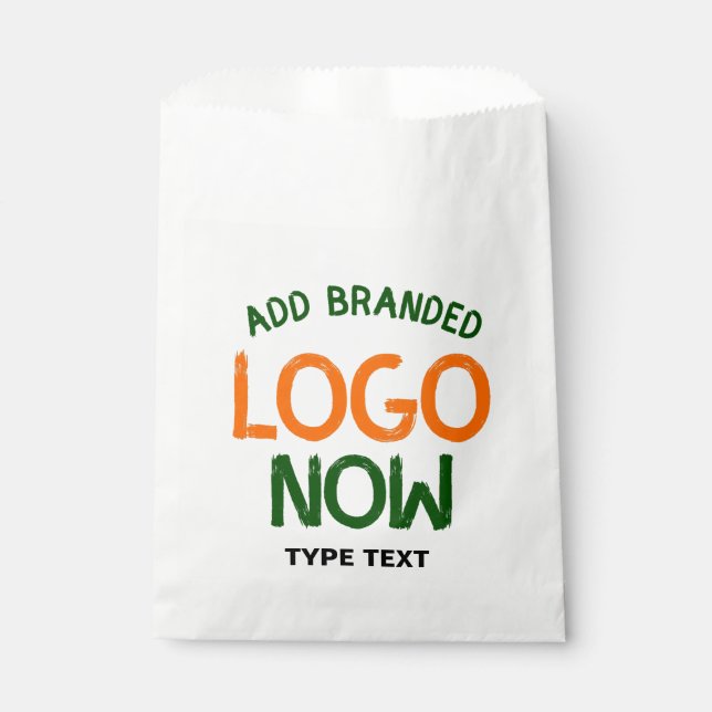 SIMPLE CONTEMPORARY CLEAN WHITE FASHIONABLE CLIENT FAVOUR BAG (Front)