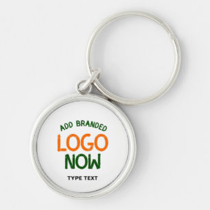 SIMPLE CONTEMPORARY CLEAN WHITE FASHIONABLE CLIENT KEY RING
