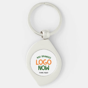 SIMPLE CONTEMPORARY CLEAN WHITE FASHIONABLE CLIENT KEY RING