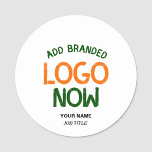 SIMPLE CONTEMPORARY CLEAN WHITE FASHIONABLE CLIENT NAME TAG