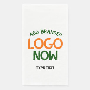 SIMPLE CONTEMPORARY CLEAN WHITE FASHIONABLE CLIENT NAPKIN