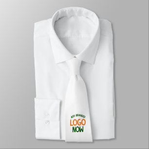 SIMPLE CONTEMPORARY CLEAN WHITE FASHIONABLE CLIENT TIE