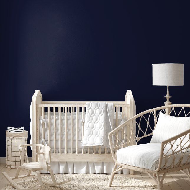 Simple Cool Elegant Dark Navy Blue Wall Home Decor (Simple Cool Elegant Dark Navy Blue Wall Home Decor Wallpaper)