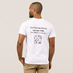 Simple Cool Professional House Painter Service T-Shirt