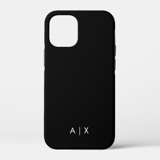 Simple Couple Name monogrammed iPhone 12 Mini Case
