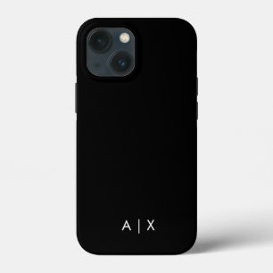 Simple Couple Name monogrammed iPhone 13 Mini Case