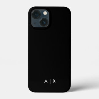 Simple Couple Name monogrammed iPhone 13 Mini Case