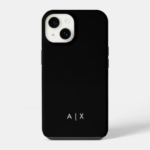 Simple Couple Name monogrammed iPhone 14 Case
