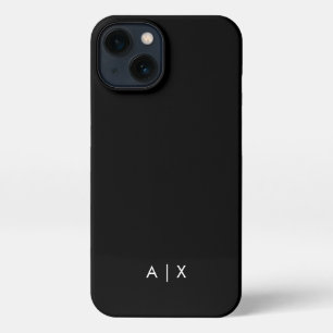 Simple Couple Name monogrammed iPhone 13 Case