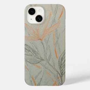 Simple crayon's elegant art Case-Mate iPhone 14 case