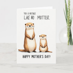 Simple Creatures Family Card