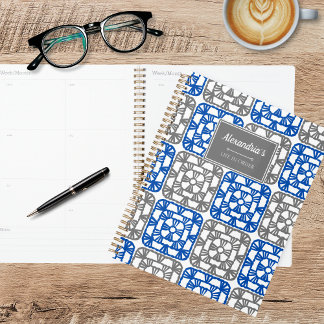 Simple Crochet Granny Square  Planner