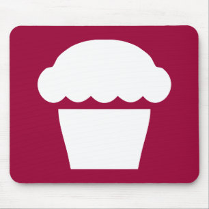 simple cupcake / muffin mouse pad