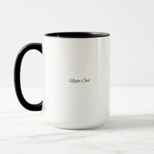 Simple Cursive Lettering Like a small tattoo :) Mug