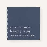 Simple Custom 2 Motivational Quote Dusty Navy Blue