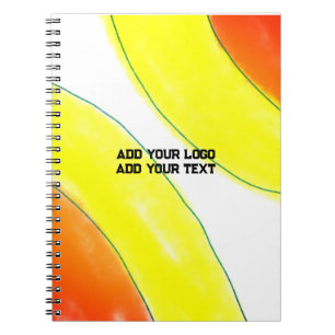 simple custom blue purple black leaves add your t notebook