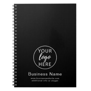 Simple Custom business logo Notebook