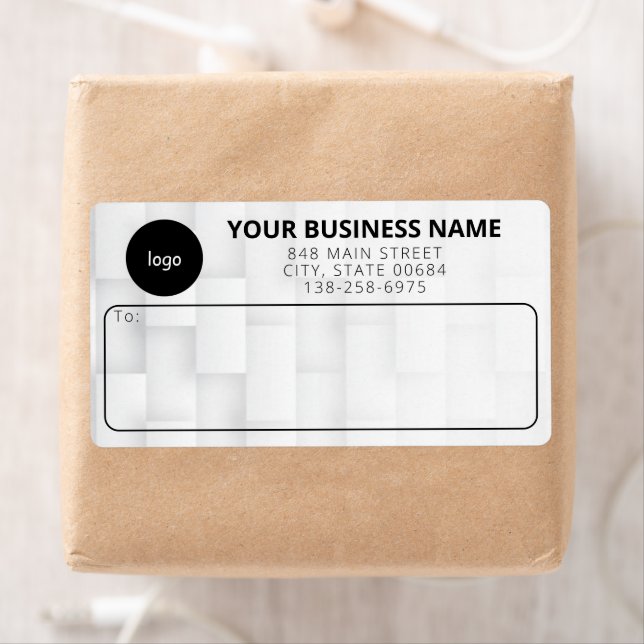 Simple Custom Business Shipping Labels (Insitu)