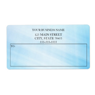 Simple Custom business shipping labels