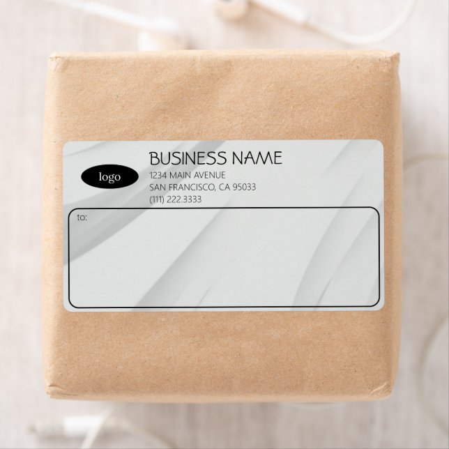 Simple Custom Business Shipping Labels (Insitu)