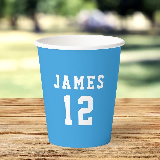 Simple Custom Colour Varsity Paper Cups (Creator Uploaded)