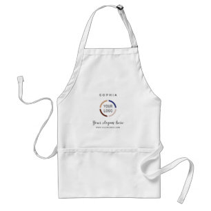 Simple Custom Company Logo personalised Standard Apron