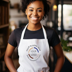 Simple Custom Company Logo personalized Apron