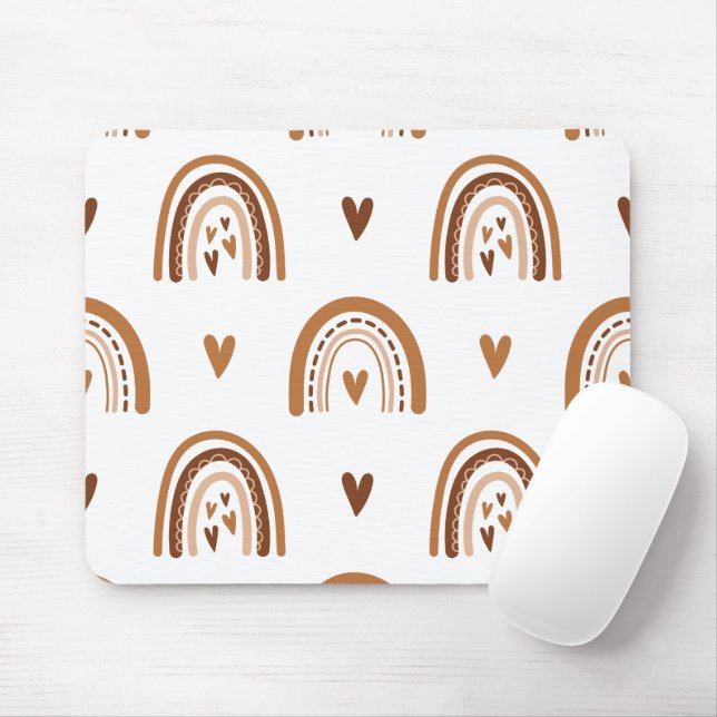 Simple Custom Design Photo Personalised Mouse Pad (With Mouse)