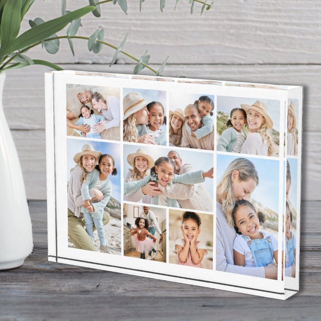 Simple Custom Family Collage Photo Block (Simple Custom Family Collage Photo Block)
