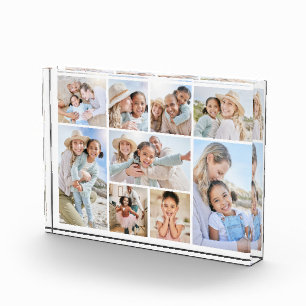 Simple Custom Family Photo Collage Block