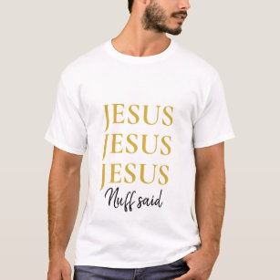 Simple Custom Jesus Christian  T-Shirt