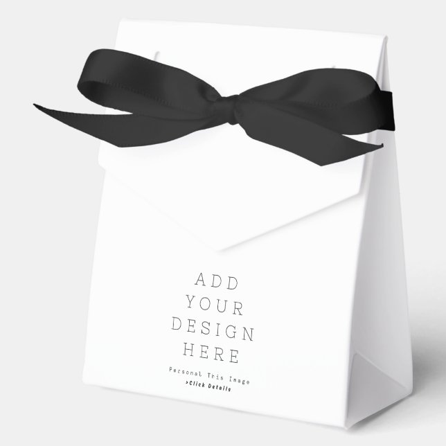  Simple Custom Large Tent Favour Box (Front)