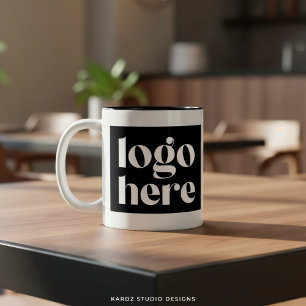 Simple Custom Logo Branded Mug