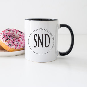 Simple Custom Logo Business Mug