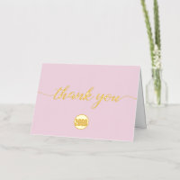 Simple Custom logo Business Pink