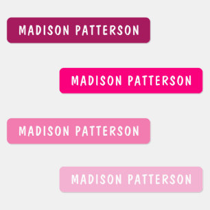 Simple Custom Modern Personalised Name Clothing