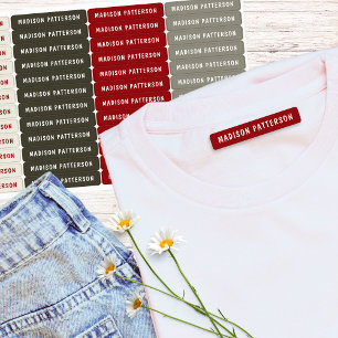 Simple Custom Modern Personalised Name Clothing