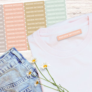Simple Custom Modern Personalised Name Clothing