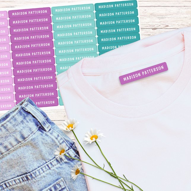 Simple Custom Modern Personalised Name Clothing (Creator Uploaded)