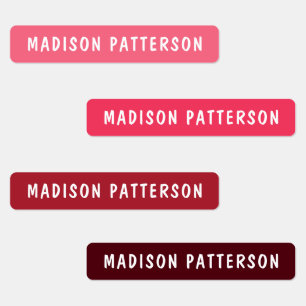 Simple Custom Modern Personalised Name Clothing