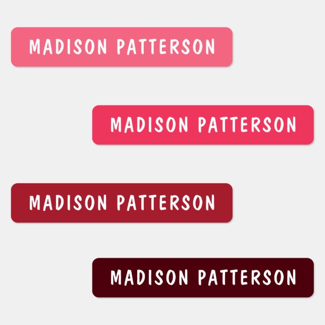 Simple Custom Modern Personalised Name Clothing (Group)
