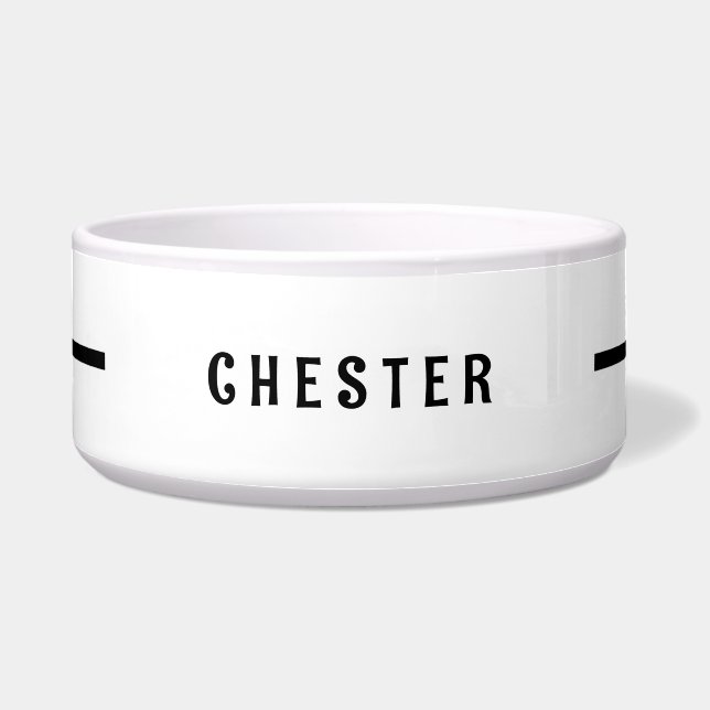 Simple Custom Name Large Dog (Front)